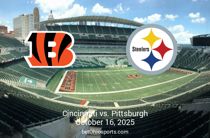 Preview Pittsburgh Steelers vs Cincinnati Bengals  October 16 2025 Clash at Paycor Stadium