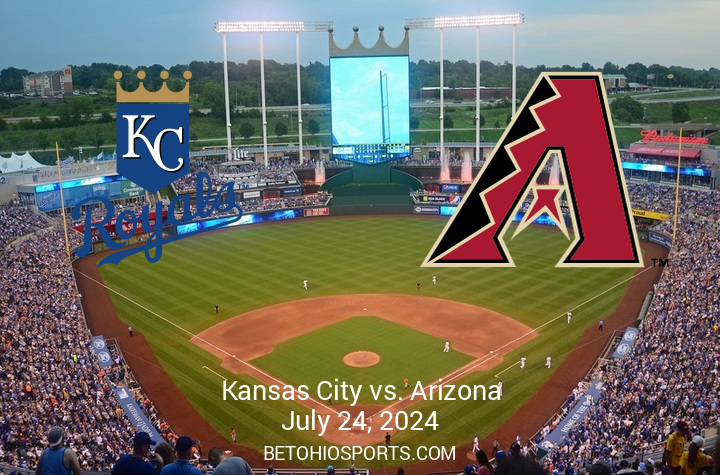 Matchup Overview: Arizona Diamondbacks vs Kansas City Royals – July 24, 2024, 8:10 PM