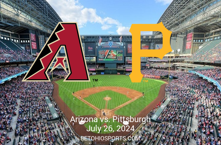 Preview: Pittsburgh Pirates Take on Arizona Diamondbacks at Chase Field on 07/26/2024