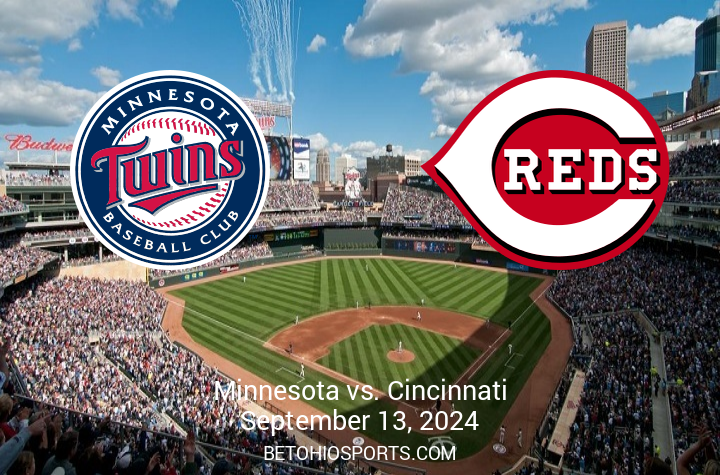 Game Preview: Cincinnati Reds Clash with Minnesota Twins at Target Field on September 13, 2024